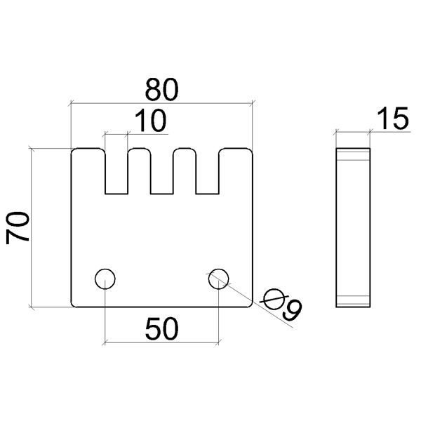 Busbar support insulators
