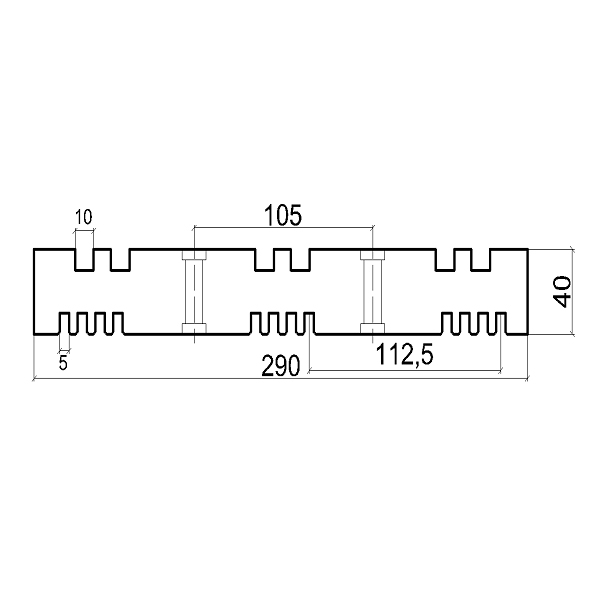 Busbar support insulators
